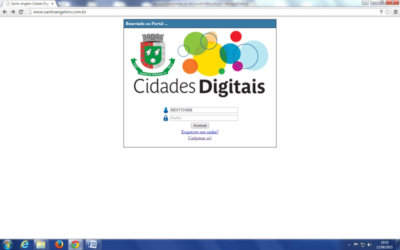 CIDADE DIGITAL: formulário pode ser preenchido de qualquer computador